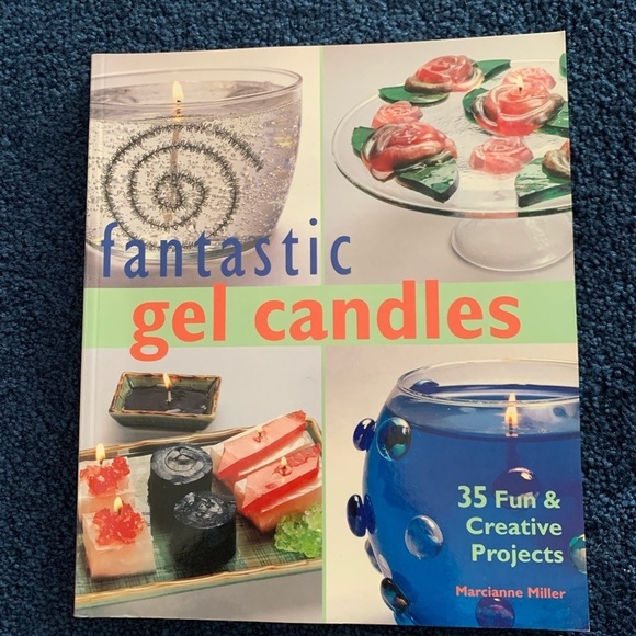 Fantastic Gel Candles and The Book of Candle Making (2) Craft Instruction Books - Picture 2 of 6
